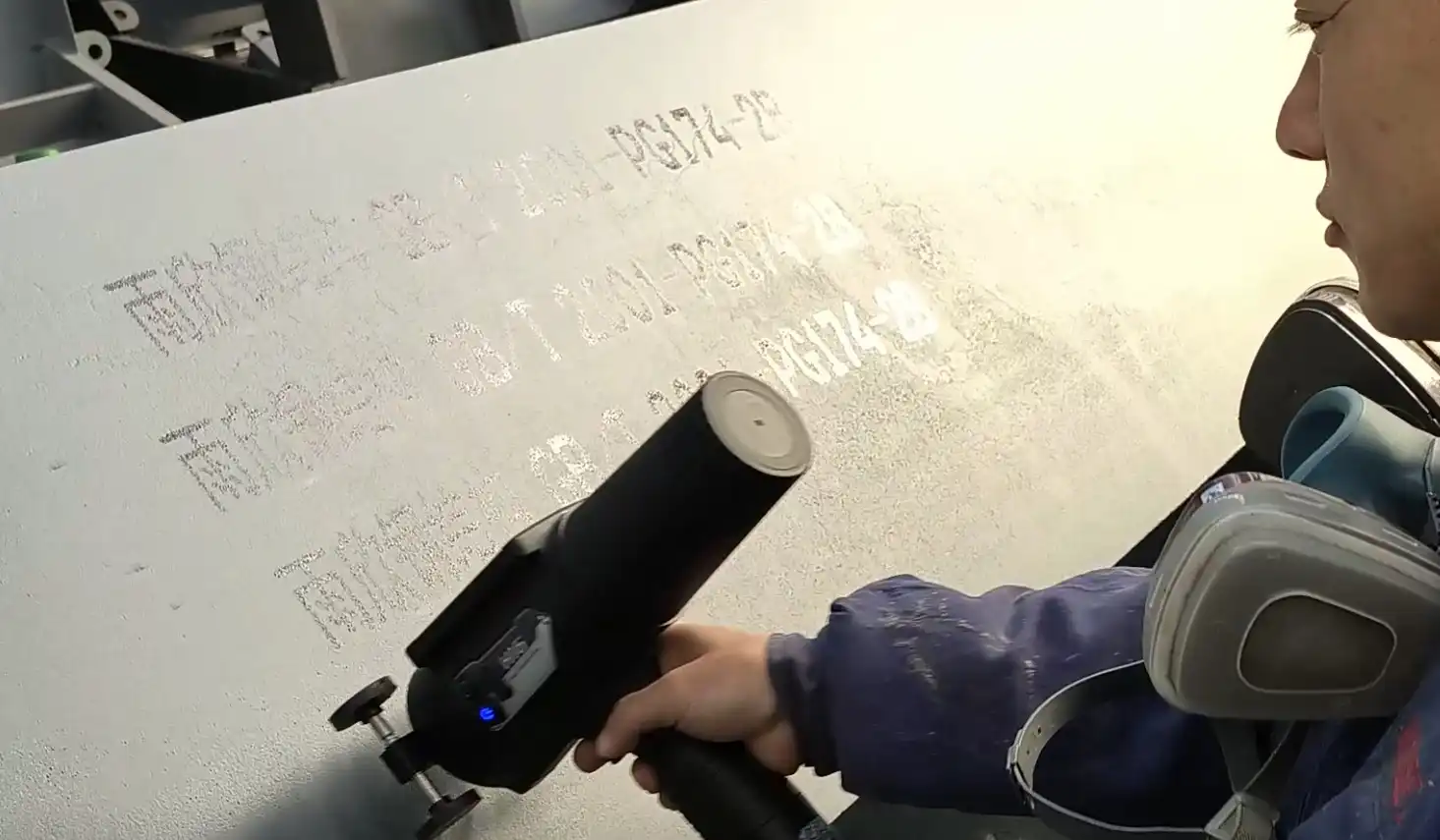 Top quality large character handheld jet printer